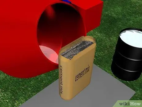 Используйте бетономешалку, шаг 2 Используйте бетономешалку, шаг 2