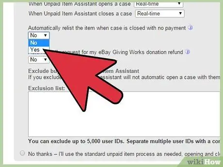 Включение помощника по неоплаченным товарам на eBay Шаг 10 Включение помощника по неоплаченным товарам на eBay Шаг 10