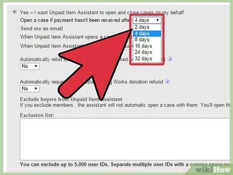 Включение помощника по неоплаченным товарам на eBay Шаг 8 Включение помощника по неоплаченным товарам на eBay Шаг 8