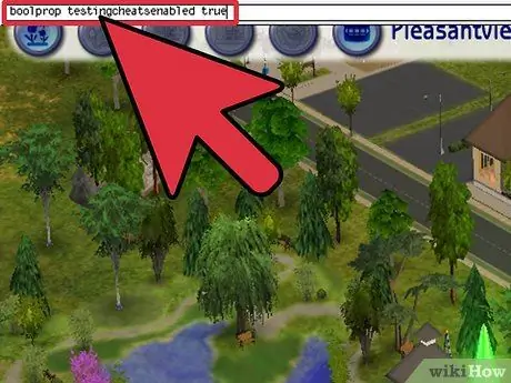 Выполните чит Boolprop в The Sims 2, шаг 2 Выполните чит Boolprop в The Sims 2, шаг 2