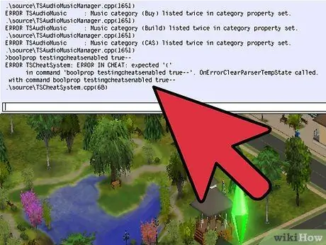 Выполните чит Boolprop в The Sims 2, шаг 3 Выполните чит Boolprop в The Sims 2, шаг 3