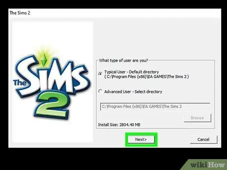 Установите The Sims 2, шаг 4 Установите The Sims 2, шаг 4