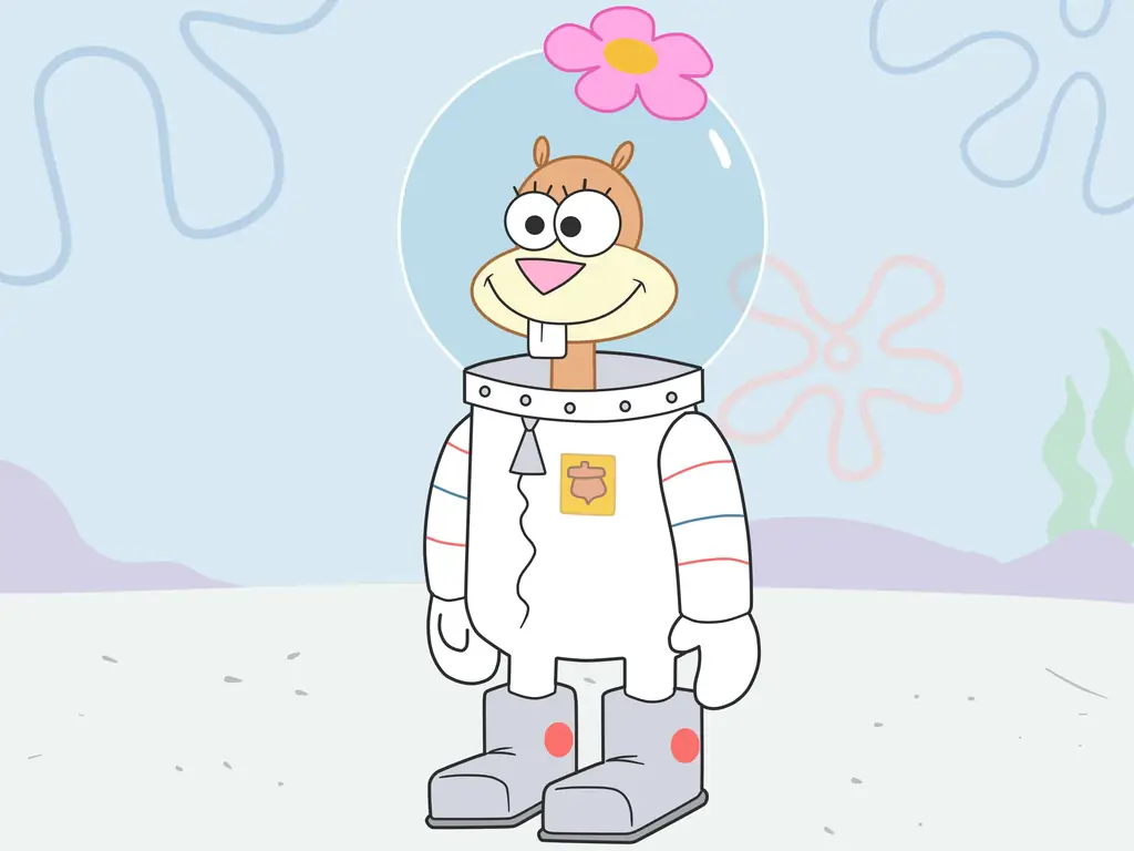 Как нарисовать песочные щеки из SpongeBob SquarePants: 9 шагов