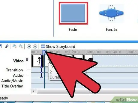 Добавление переходов в Movie Maker, шаг 3 Добавление переходов в Movie Maker, шаг 3