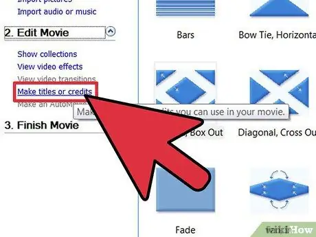 Добавление переходов в Movie Maker, шаг 5 Добавление переходов в Movie Maker, шаг 5