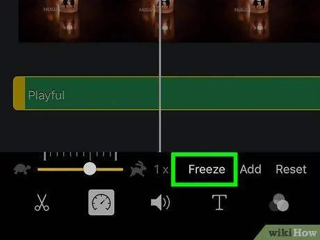 Стоп-кадр в iMovie, шаг 8 Стоп-кадр в iMovie, шаг 8