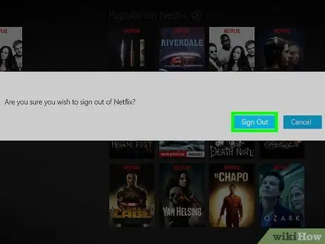 Выйдите из Netflix на PlayStation 3, шаг 4 Выйдите из Netflix на PlayStation 3, шаг 4