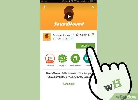 Определите песни с помощью Soundhound на вашем устройстве Android Шаг 4 Определите песни с помощью Soundhound на вашем устройстве Android Шаг 4