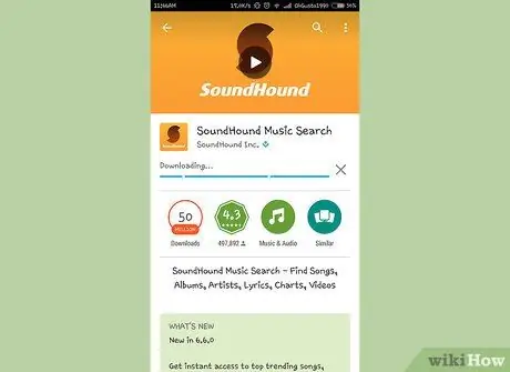 Определение песен с помощью Soundhound на вашем устройстве Android Шаг 4 Пункт 1