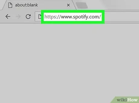 Удалите свою учетную запись Spotify Шаг 1 Удалите свою учетную запись Spotify Шаг 1