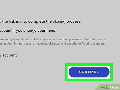 Удалите свою учетную запись Spotify Шаг 16 Удалите свою учетную запись Spotify Шаг 16