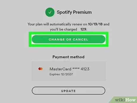 Удалите свою учетную запись Spotify Шаг 5 Удалите свою учетную запись Spotify Шаг 5