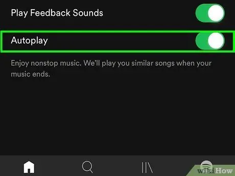 Отключить или включить автозапуск на Spotify Шаг 3 Отключить или включить автозапуск на Spotify Шаг 3
