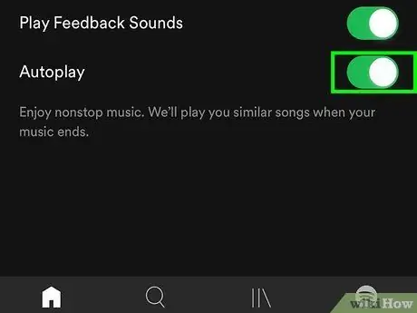 Отключить или включить автозапуск на Spotify Шаг 4 Отключить или включить автозапуск на Spotify Шаг 4