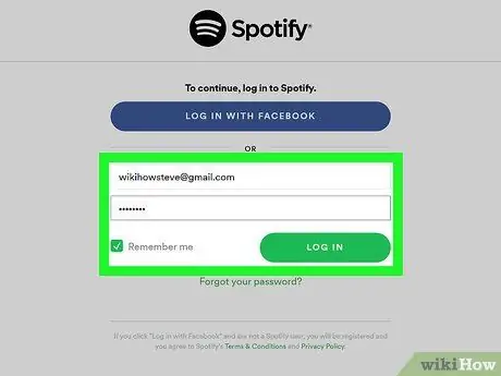 Сбросить Spotify Шаг 2 Сбросить Spotify Шаг 2