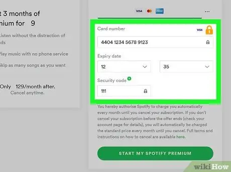 Обновите бесплатную версию до Premium на Spotify Step 8 Обновите бесплатную версию до Premium на Spotify Step 8
