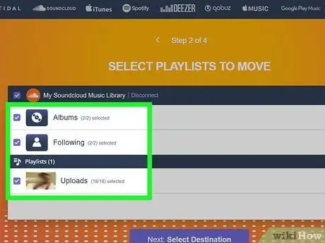 Перенос песен SoundCloud в Spotify Шаг 5 Перенос песен SoundCloud в Spotify Шаг 5