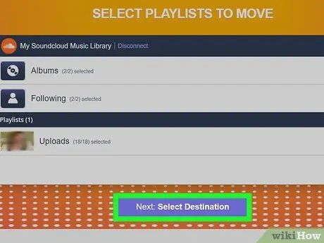 Перенос песен SoundCloud в Spotify Шаг 6 Перенос песен SoundCloud в Spotify Шаг 6