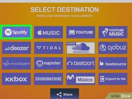 Перенос песен SoundCloud в Spotify Шаг 7 Перенос песен SoundCloud в Spotify Шаг 7