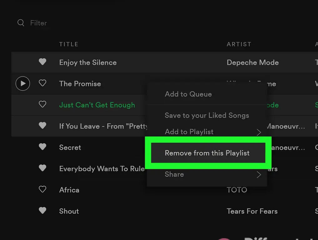 Как удалить песни из Spotify: 12 шагов (с изображениями)