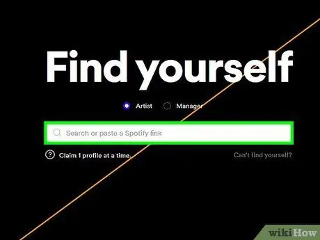 Создание учетной записи исполнителя Spotify Шаг 2 Создание учетной записи исполнителя Spotify Шаг 2