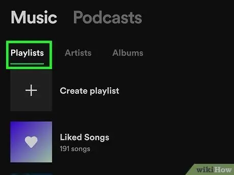 Создайте плейлист на Spotify, шаг 3 Создайте плейлист на Spotify, шаг 3