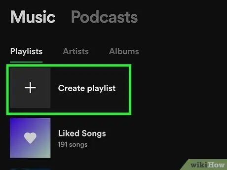 Создайте плейлист на Spotify, шаг 4 Создайте плейлист на Spotify, шаг 4