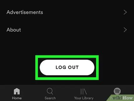 Выйдите из Spotify Шаг 4 Выйдите из Spotify Шаг 4