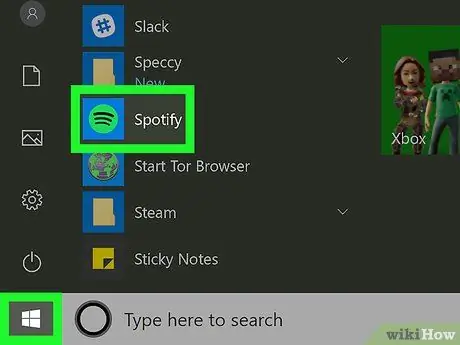 Выйдите из Spotify Шаг 5 Выйдите из Spotify Шаг 5