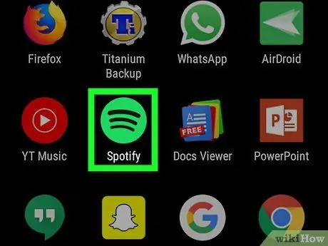 Отменить загрузку песен на Spotify на Android Шаг 1 Отменить загрузку песен на Spotify на Android Шаг 1