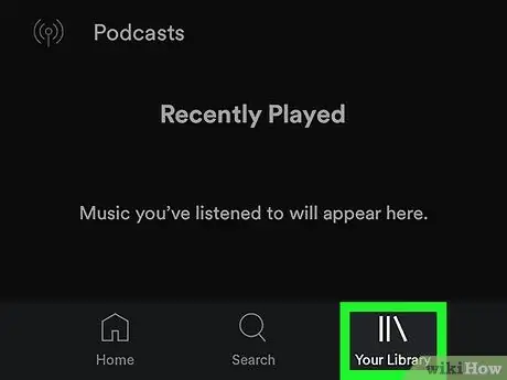 Отменить загрузку песен на Spotify на Android Шаг 2 Отменить загрузку песен на Spotify на Android Шаг 2