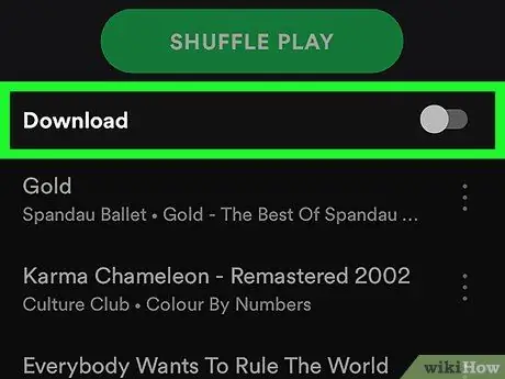 Отменить загрузку песен на Spotify на Android Шаг 4 Отменить загрузку песен на Spotify на Android Шаг 4