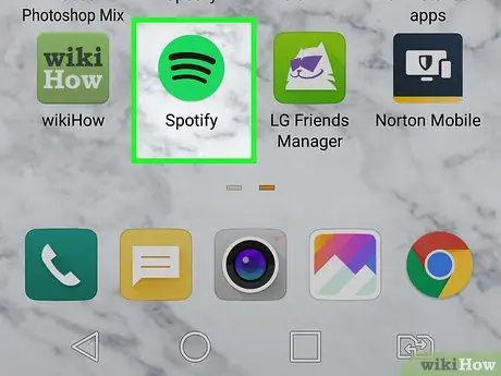 Слушайте подкасты на Spotify, шаг 1 Слушайте подкасты на Spotify, шаг 1
