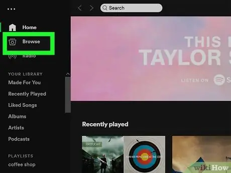 Слушайте подкасты на Spotify Step 10 Слушайте подкасты на Spotify Step 10