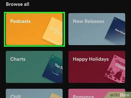 Слушайте подкасты на Spotify Step 3 Слушайте подкасты на Spotify Step 3