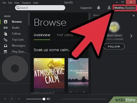 Сделайте свои сеансы приватными на Spotify Шаг 3 Сделайте свои сеансы приватными на Spotify Шаг 3