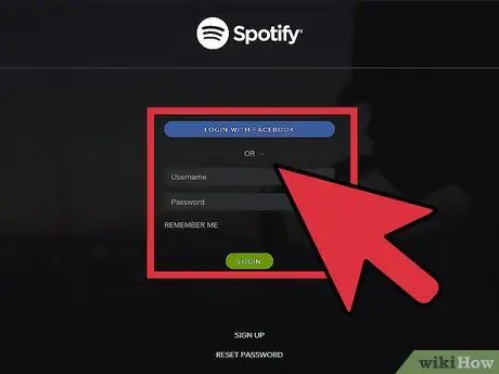Делитесь музыкой с помощью Spotify Шаг 2 Делитесь музыкой с помощью Spotify Шаг 2