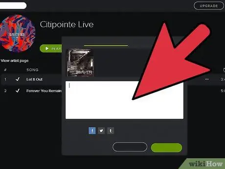 Делитесь музыкой с помощью Spotify Шаг 6 Делитесь музыкой с помощью Spotify Шаг 6