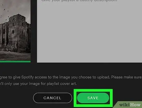 Изменить обложку списка воспроизведения на Spotify на ПК или Mac Шаг 8 Изменить обложку списка воспроизведения на Spotify на ПК или Mac Шаг 8