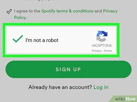 Создайте учетную запись Spotify без Facebook на iPhone или iPad Шаг 13 Создайте учетную запись Spotify без Facebook на iPhone или iPad Шаг 13