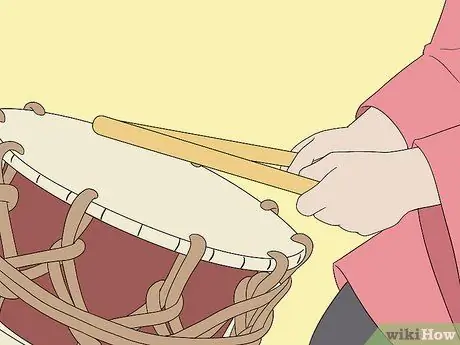 Играть на барабанах Taiko, шаг 14 Играть на барабанах Taiko, шаг 14