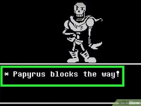 Пережить синюю атаку в Undertale (пацифистский или нейтральный путь), шаг 3 Пережить синюю атаку в Undertale (пацифистский или нейтральный путь), шаг 3
