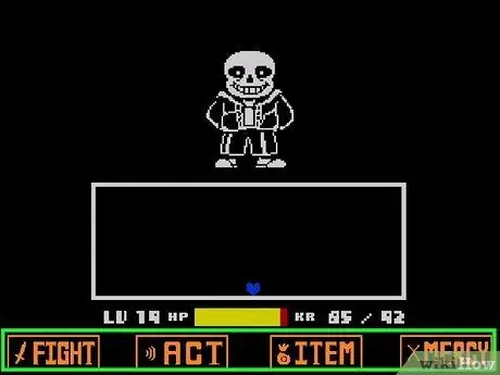 Победите Санса в Undertale, шаг 1 Победите Санса в Undertale, шаг 1