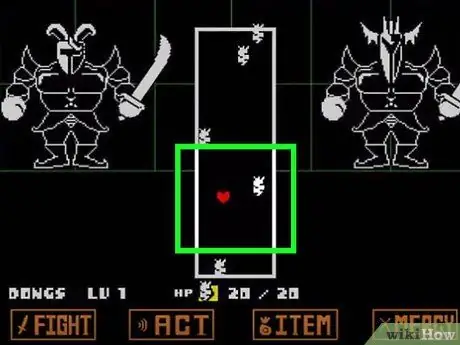 Пощадите королевскую гвардию в Undertale Step 5 Пощадите королевскую гвардию в Undertale Step 5