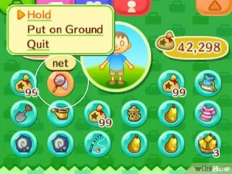 Сохраните место в кармане в Animal Crossing, шаг 2 Сохраните место в кармане в Animal Crossing, шаг 2