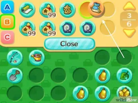 Сохраните место в кармане в Animal Crossing, шаг 9 Сохраните место в кармане в Animal Crossing, шаг 9