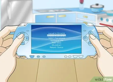 Разблокировать PSP Шаг 4 Разблокировать PSP Шаг 4