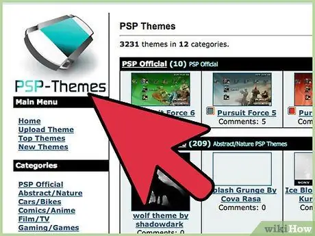 Загрузите и установите темы на PSP Шаг 2 Загрузите и установите темы на PSP Шаг 2