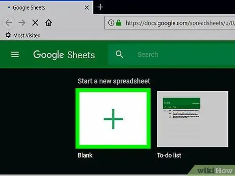 Создайте график в Google Таблицах Шаг 2 Создайте график в Google Таблицах Шаг 2