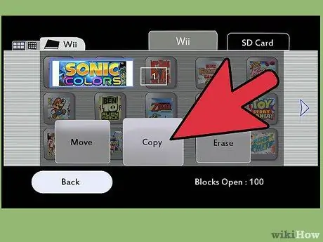 Скопируйте файлы сохранения на другую Wii Шаг 6 Скопируйте файлы сохранения на другую Wii Шаг 6